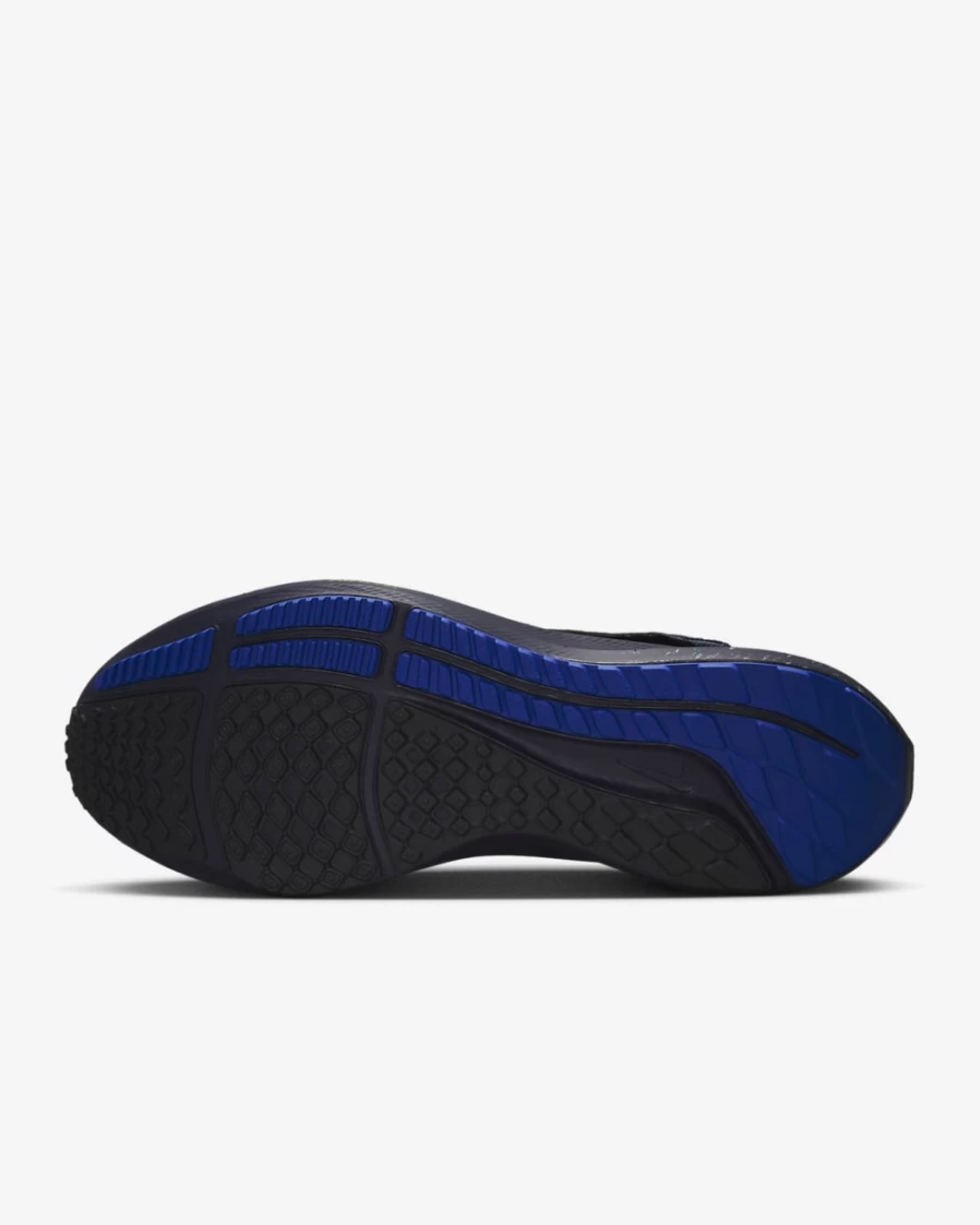 Nike Pegasus FlyEase Men's Road Running Shoes - Black/Photon Dust/Thunder Blue/Hyper Royal, Easy On/Off Design