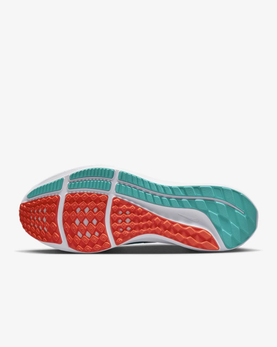 Nike Pegasus 39 Men's Running Shoes - Turbo Green/Brilliant Orange/White (Miami Dolphins NFL Edition)