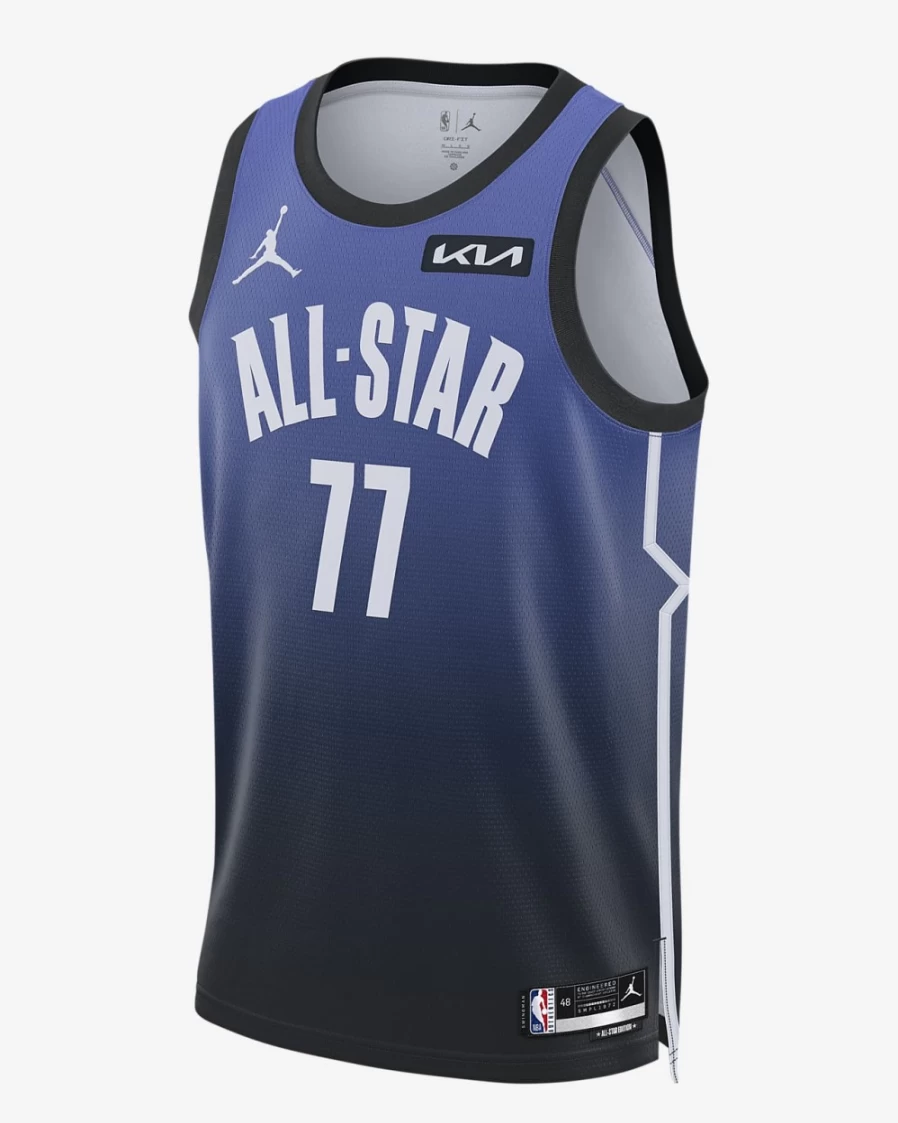 Nike Jordan Dri-FIT NBA Swingman Jersey - Luka Doncic 2023 All-Star Edition, Sapphire, Men's Basketball Uniform