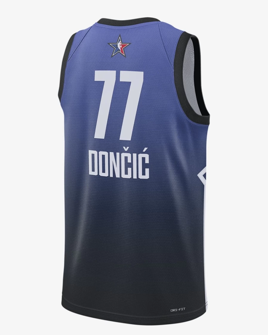 Nike Jordan Dri-FIT NBA Swingman Jersey - Luka Doncic 2023 All-Star Edition, Sapphire, Men's Basketball Uniform
