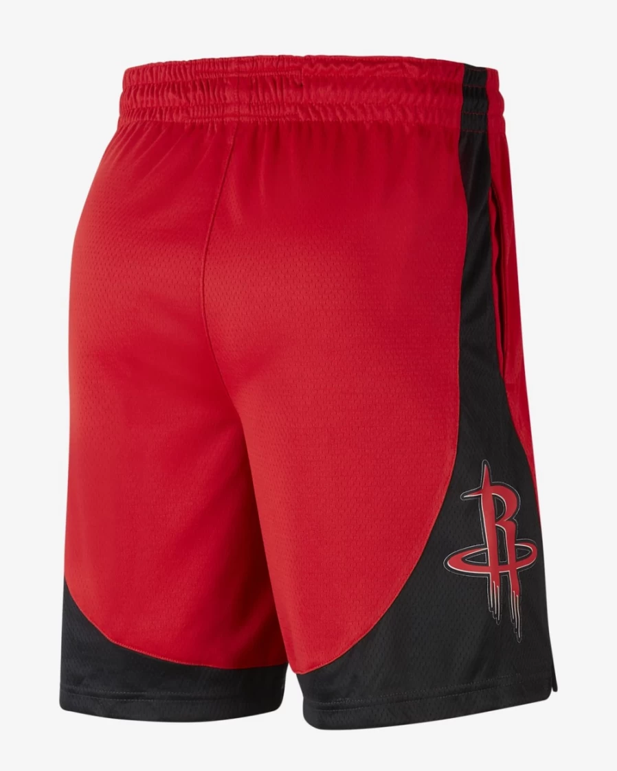 Nike NBA Houston Rockets Icon Edition Swingman Shorts for Men in University Red/White