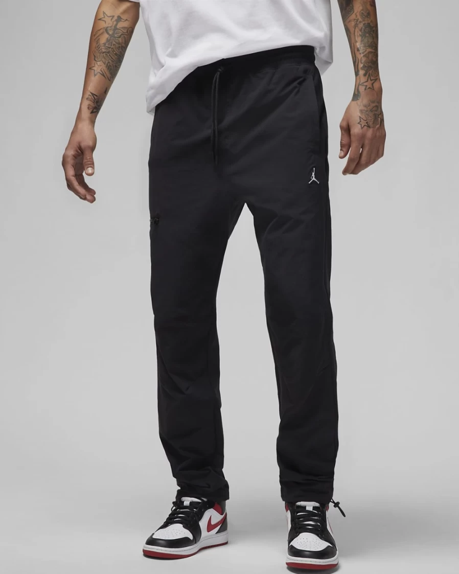 Nike Jordan Essentials Men's Black/White Woven Pants