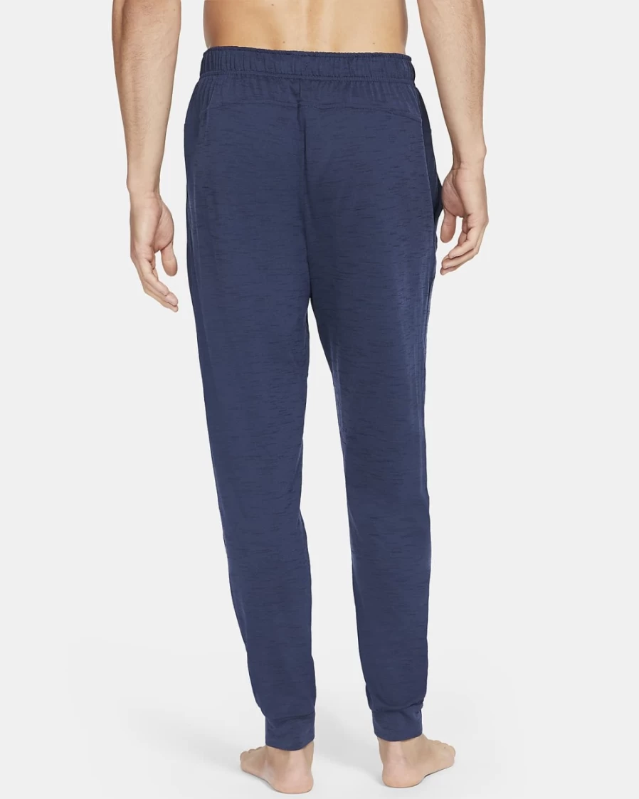 Nike Dri-FIT Men's Yoga Pants - Midnight Navy/Dark Obsidian - Comfortable Workout Trousers for Men