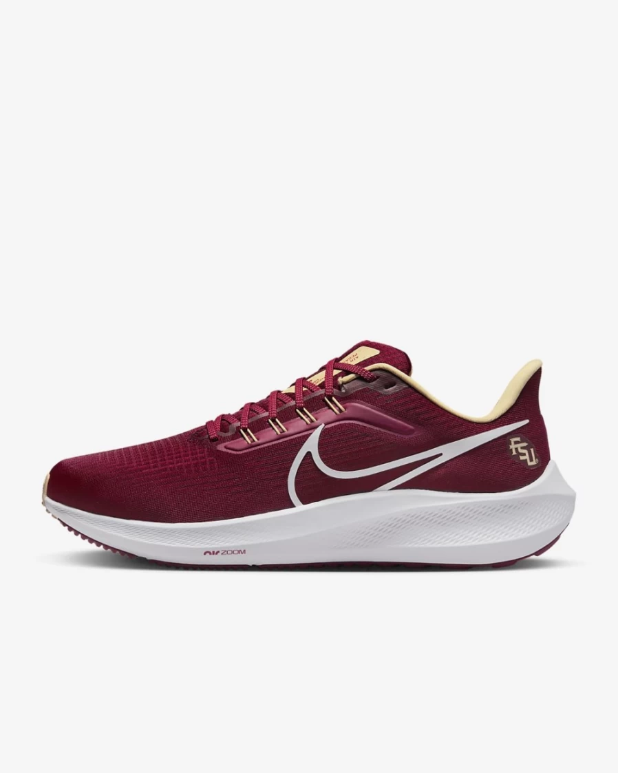 Nike Pegasus 39 Florida State Men's Road Running Shoes Team Maroon/Team Gold/White