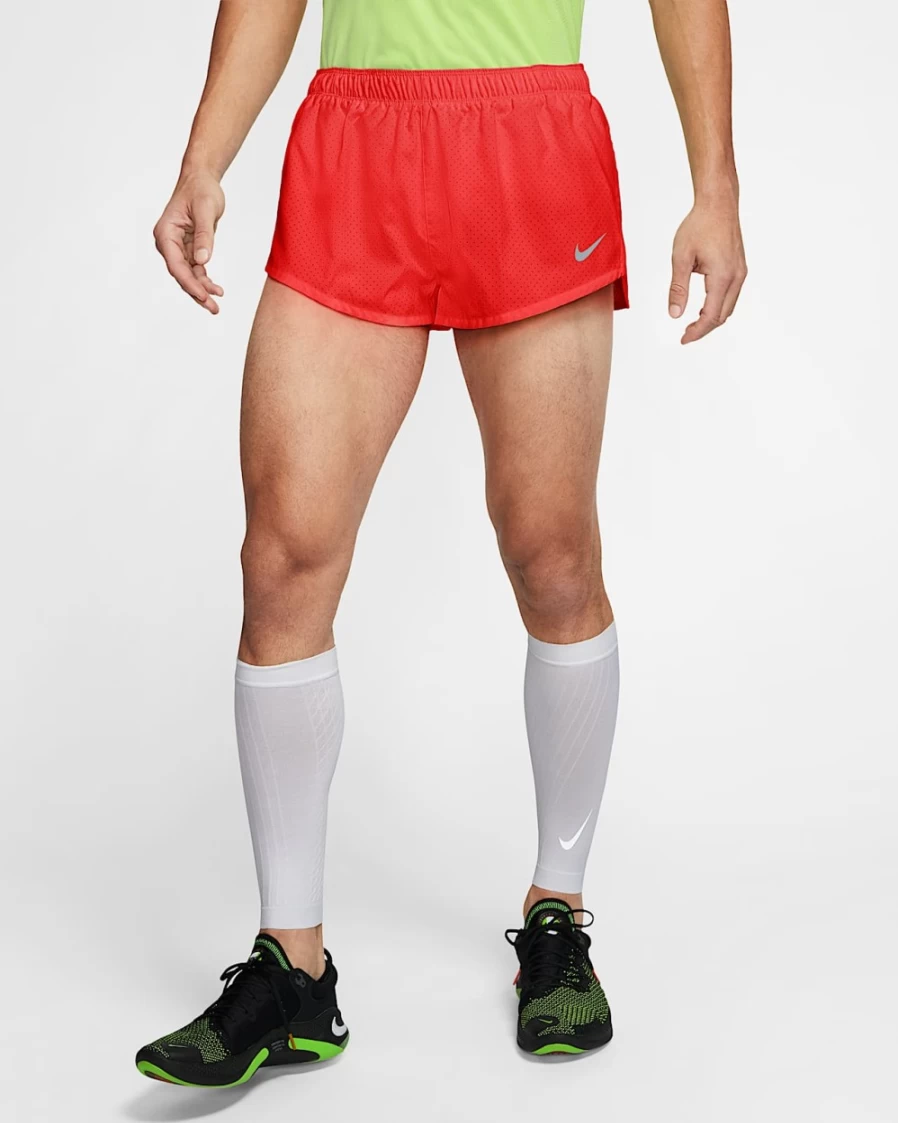 Nike Dri-FIT Fast Men's 2" Brief-Lined Racing Shorts in Bright Crimson - Lightweight Running Shorts for Men