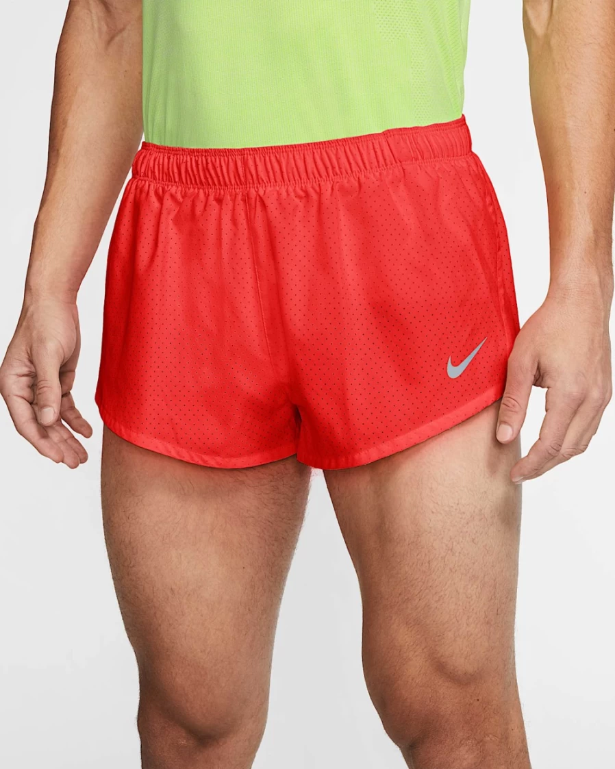 Nike Dri-FIT Fast Men's 2" Brief-Lined Racing Shorts in Bright Crimson - Lightweight Running Shorts for Men