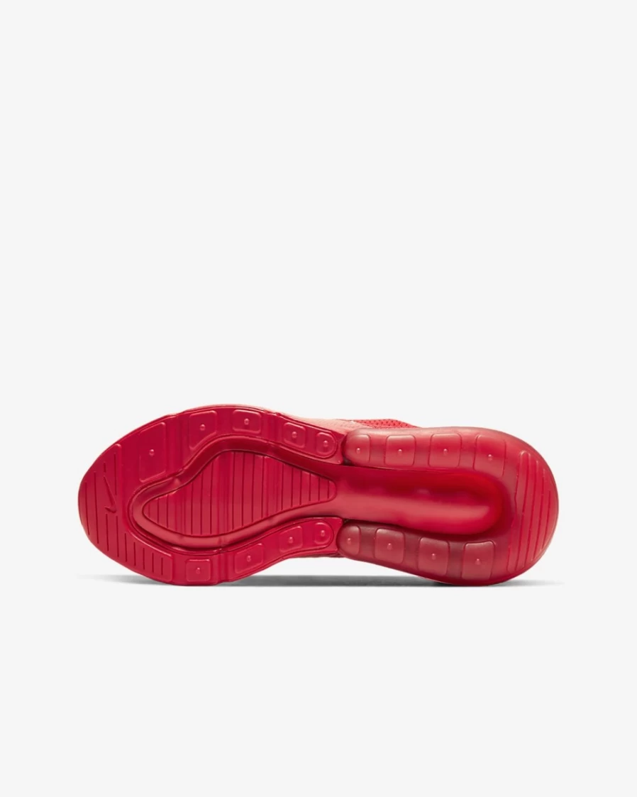 Nike Air Max 270 Big Kids' Sneakers for Boys and Girls - University Red/Black Colorway