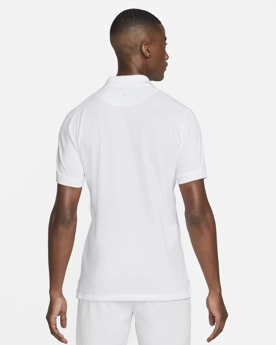 Nike Men's Slim-Fit Rafa Polo Shirt - White/Black
