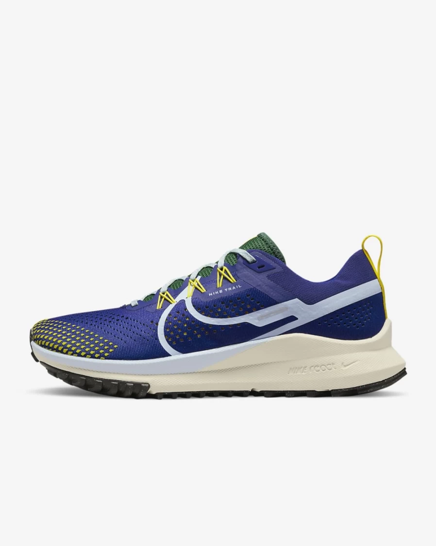 Nike Pegasus Trail 4 Men's Trail Running Shoes - Deep Royal Blue/Gorge Green/Enamel Green/Celestine Blue