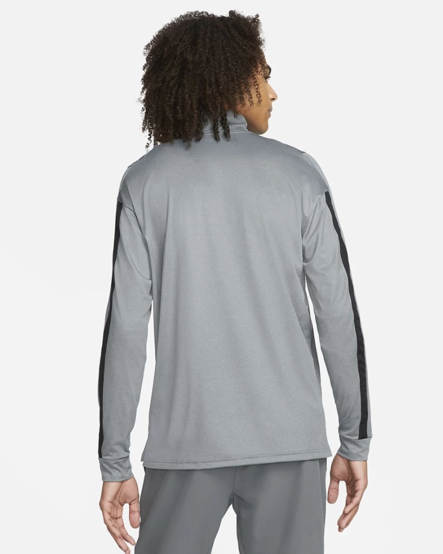 Nike Pro Dri-FIT Men's 1/4-Zip Training Top - Black & Smoke Grey HyperDry Performance Shirt