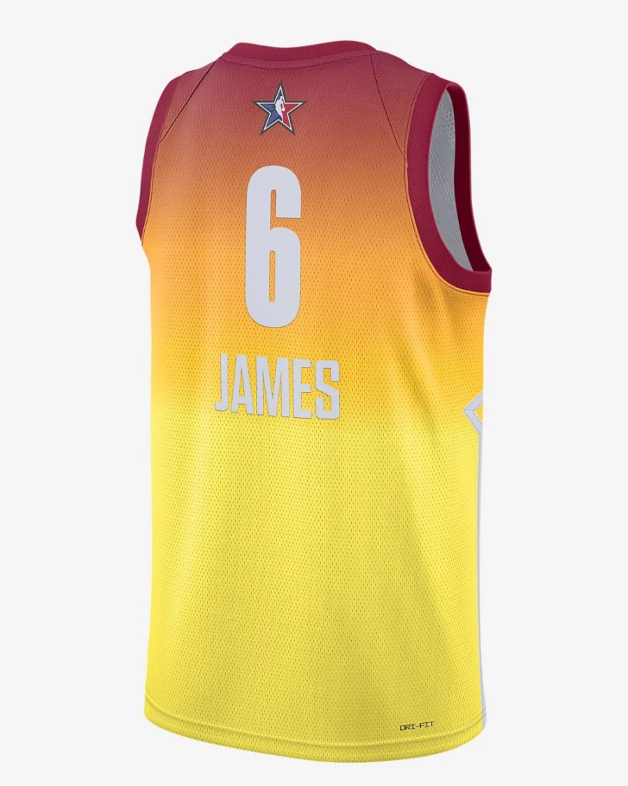 Nike Men's LeBron James 2023 NBA All-Star Swingman Jersey - Carmine Dri-FIT