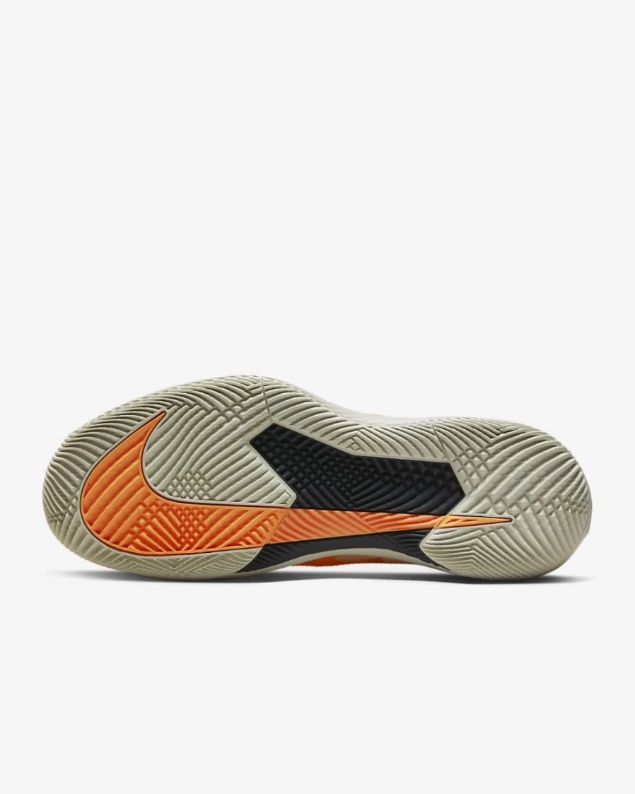 NikeCourt Air Zoom Vapor Pro Men's Tennis Shoes - Peach Cream/Orange Trance/Light Bone/White
