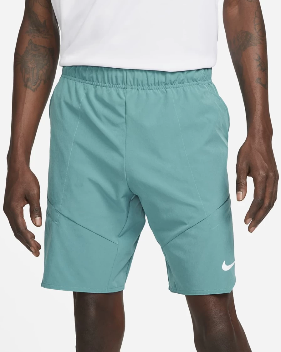 NikeCourt Dri-FIT Advantage Men's Tennis Shorts in Mineral Teal/White - Moisture-Wicking & Breathable Performance Shorts for Men