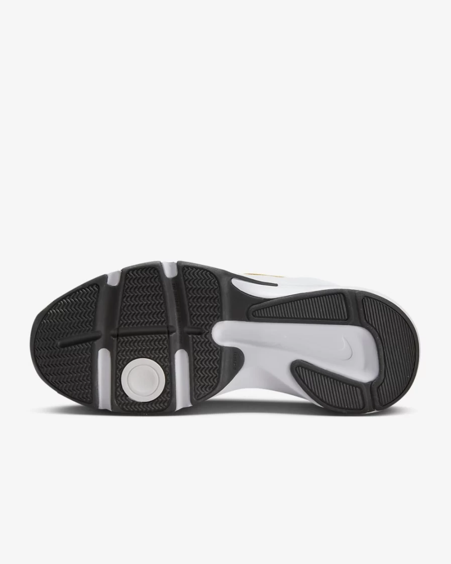 Nike Defy All Day Men's Training Shoes - Extra Wide Width, White/Gold Suede/Black Colorway