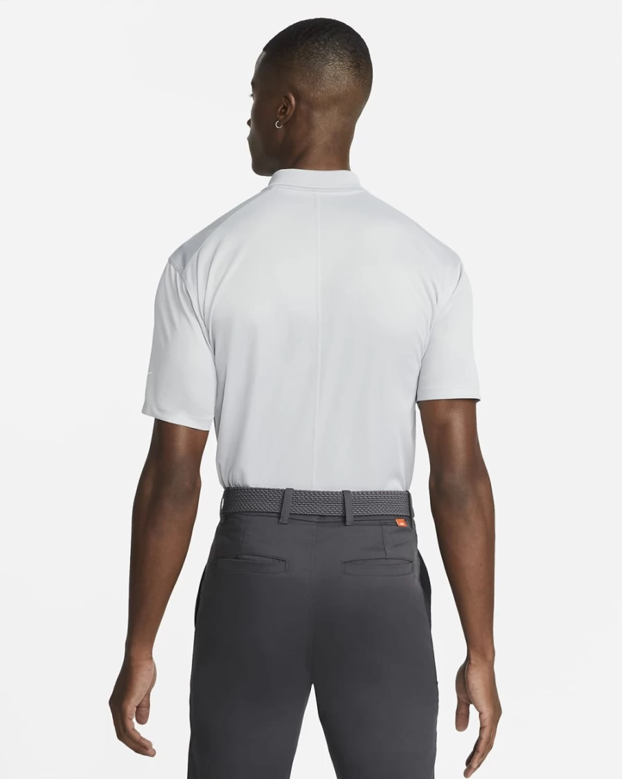 Nike Dri-FIT Victory Men's Light Smoke Grey/White Golf Polo Shirt
