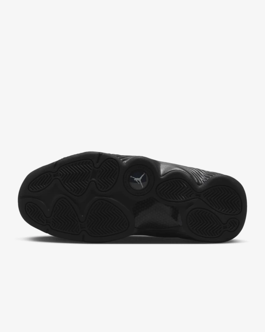 Nike Jordan Jumpman Team II Men's Basketball Shoes - Black/Metallic Silver/White