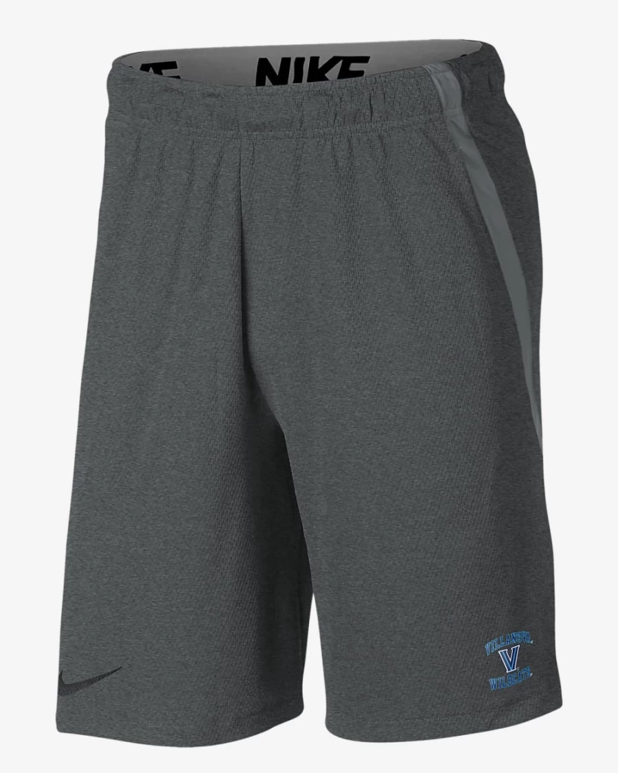 Nike Men's Villanova Wildcats Dark Grey Heather Basketball Shorts