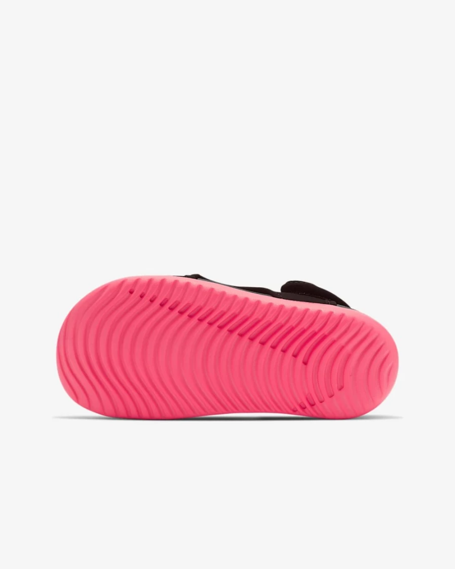 Nike Sunray Adjust 5 V2 Kids' Sandals - Black/Racer Pink for Boys & Girls