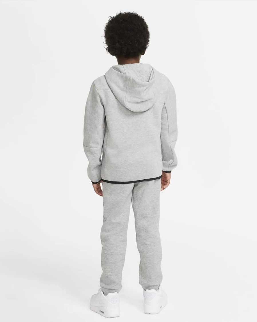 Nike Tech Fleece Boys & Girls Dark Grey Heather Jacket and Pants Set