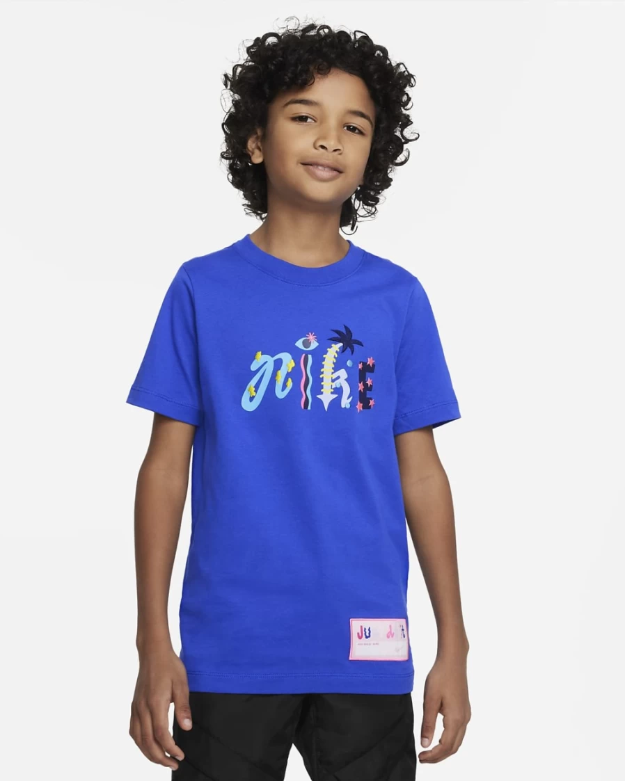 Nike Game Royal Big Kids' T-Shirt for Boys and Girls | Sportswear Tee