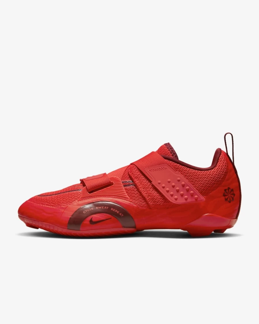 Nike SuperRep Cycle 2 Next Nature Men's Indoor Cycling Shoes - Light Crimson/Team Red
