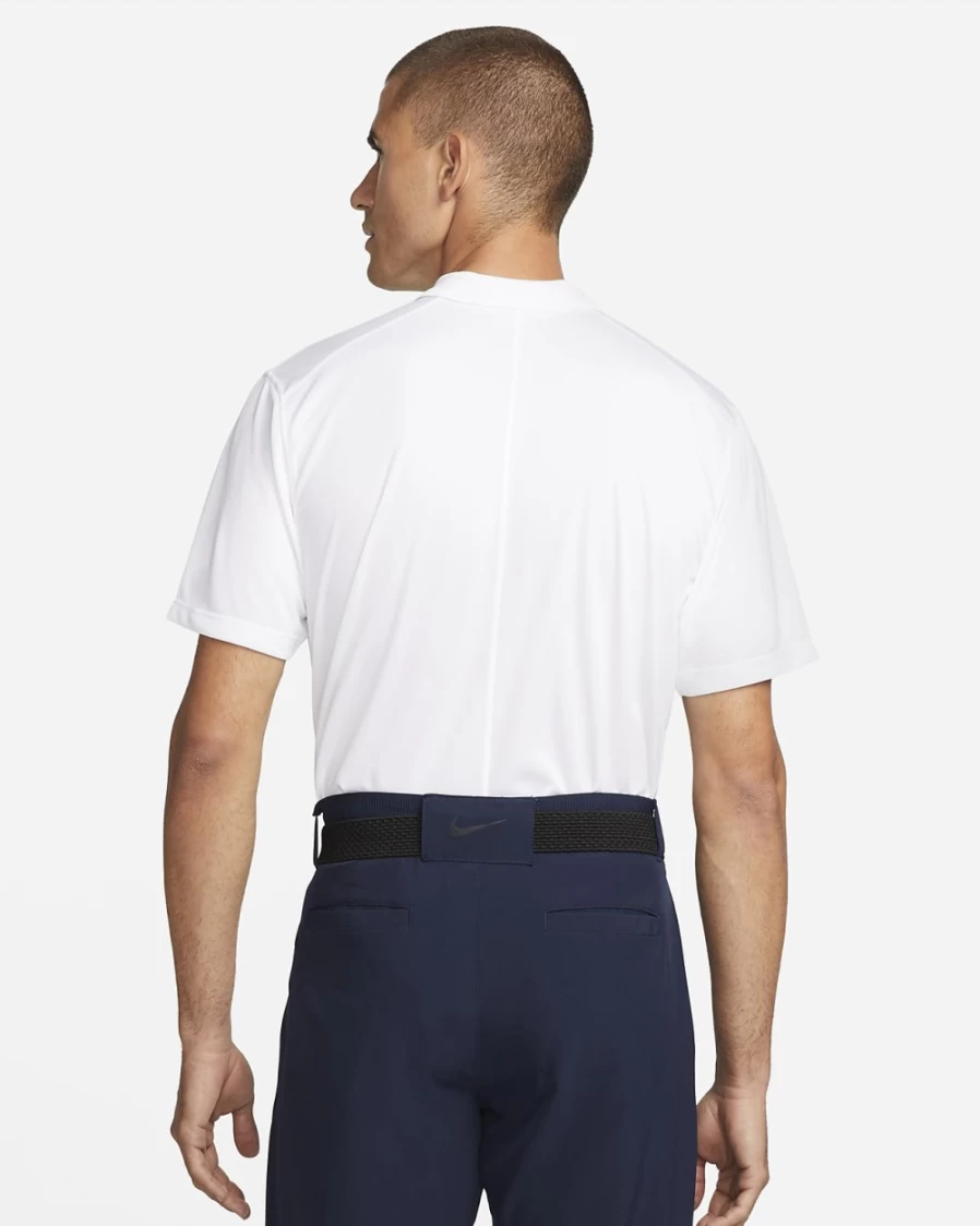 Nike Dri-FIT Victory Men's Golf Polo Shirt - Moisture-Wicking, Breathable Performance Top for Men in White, Light Smoke Grey & Black