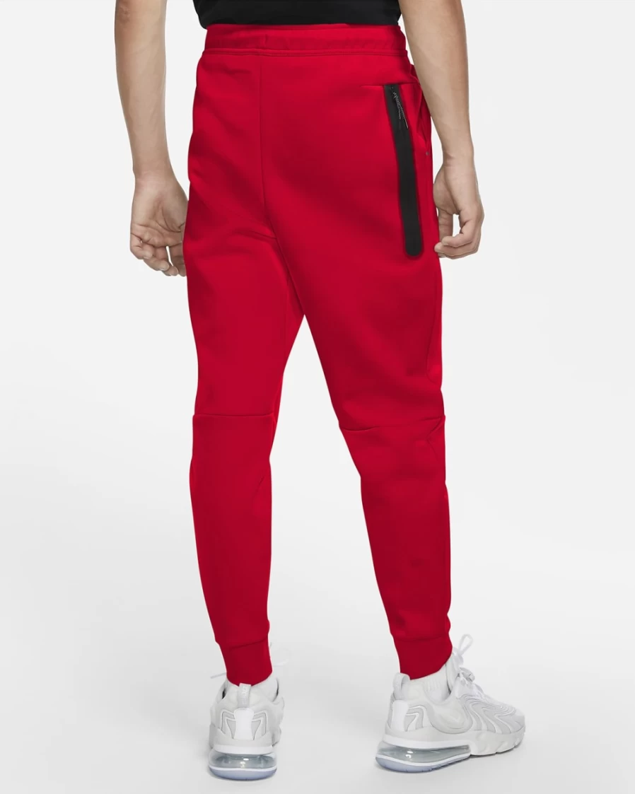 Nike Men's Tech Fleece Joggers - University Red/Black Sportswear Pants