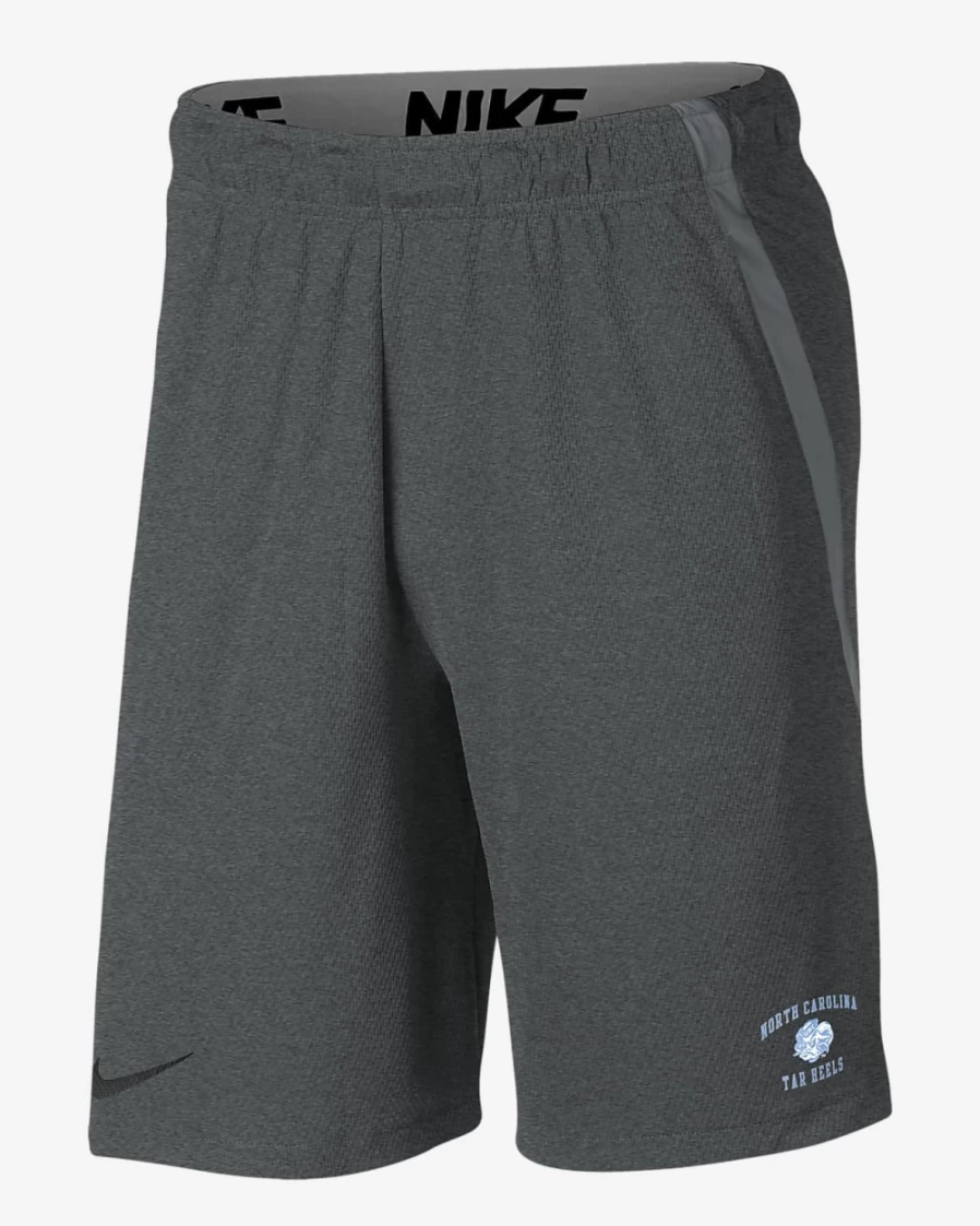Nike Men's Dark Grey Heather North Carolina College Shorts