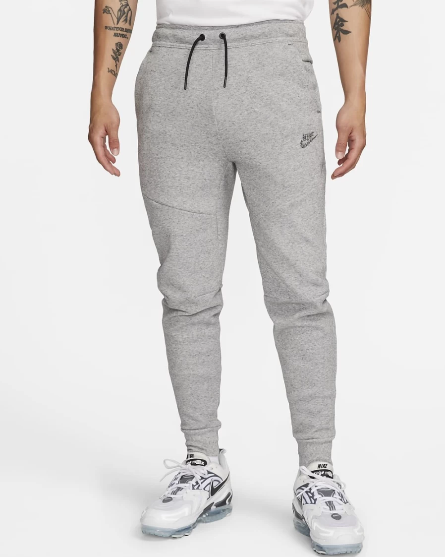 Nike Men's Tech Fleece Joggers - Dark Grey Heather Sportswear Pants