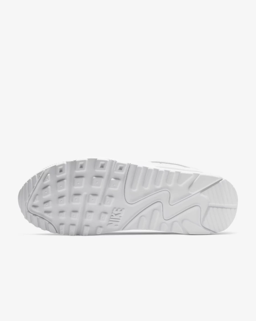 Nike Air Max 90 Men's White Wolf Grey Running Shoes