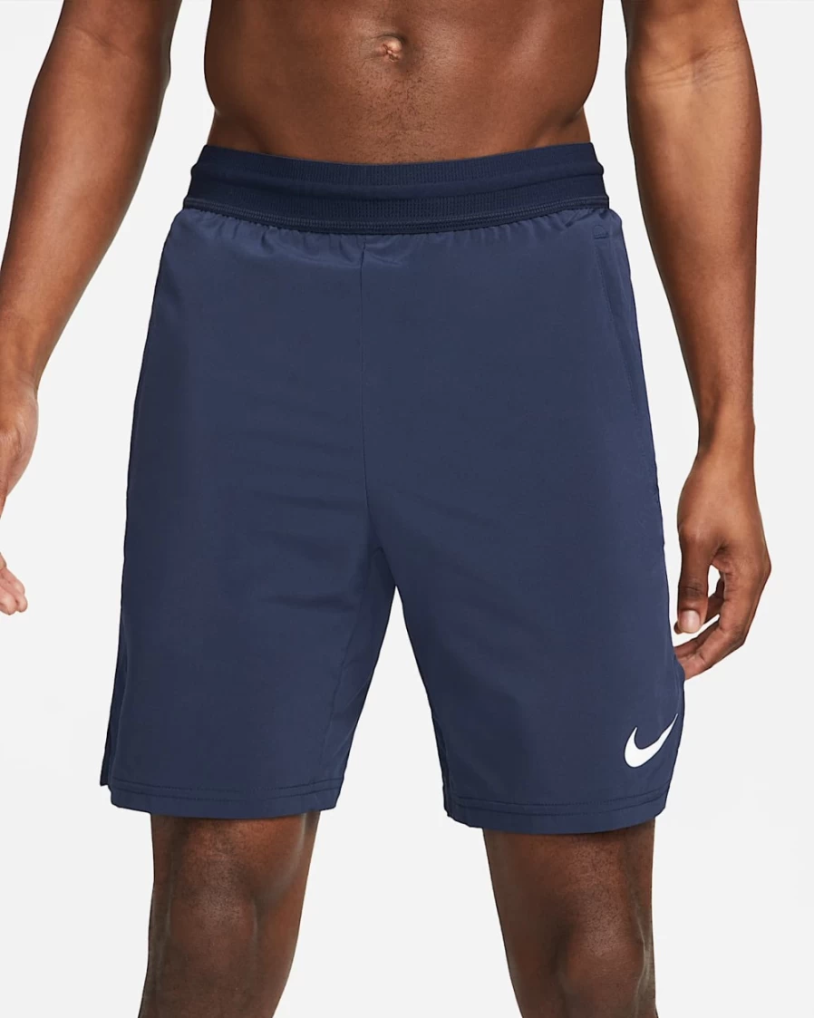 Nike Pro Dri-FIT Flex Vent Max Men's 8" Training Shorts in Obsidian/White