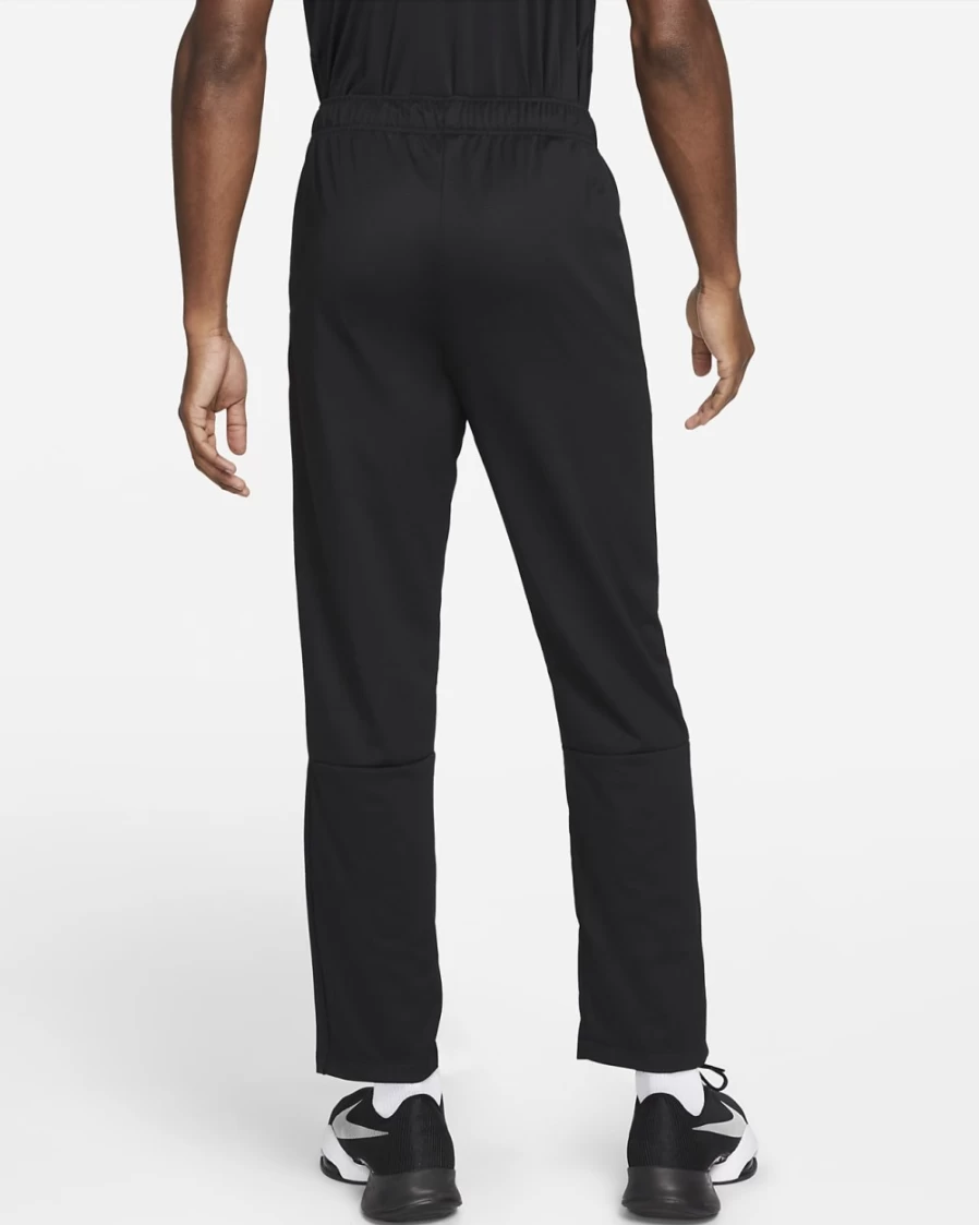 Nike Dri-FIT Epic Men's Training Pants - Black/White Knit Workout Trousers for Men