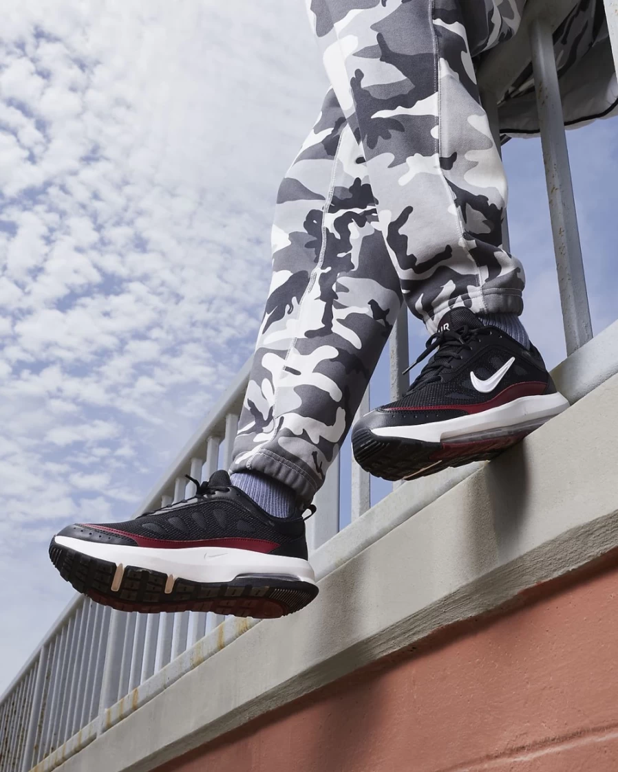 Nike Air Max AP Men's Shoes - Black/Anthracite/Team Red/Summit White Running Shoes for Men