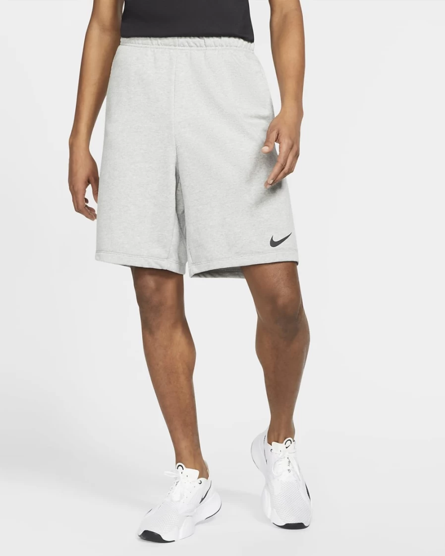 Nike Dri-FIT Men's Training Shorts - Dark Grey Heather/Black - Lightweight & Breathable Workout Shorts for Men