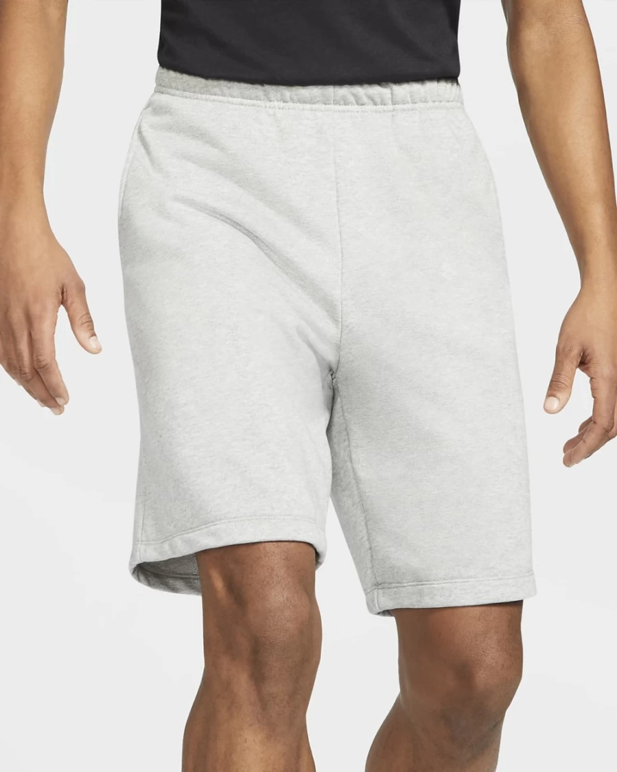 Nike Dri-FIT Men's Training Shorts - Dark Grey Heather/Black - Breathable Workout Shorts for Men