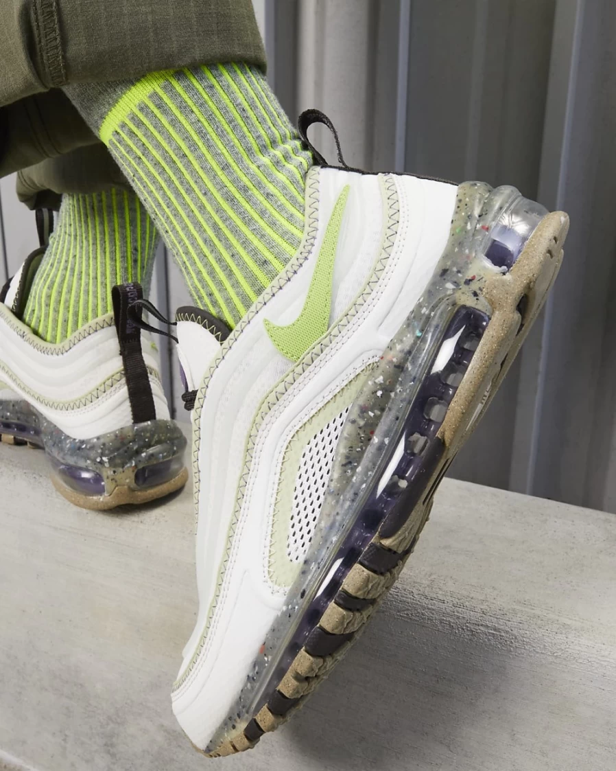 Nike Air Max Terrascape 97 Men's Shoes - Phantom/Olive Aura/Canyon Purple/Vivid Green Colorway