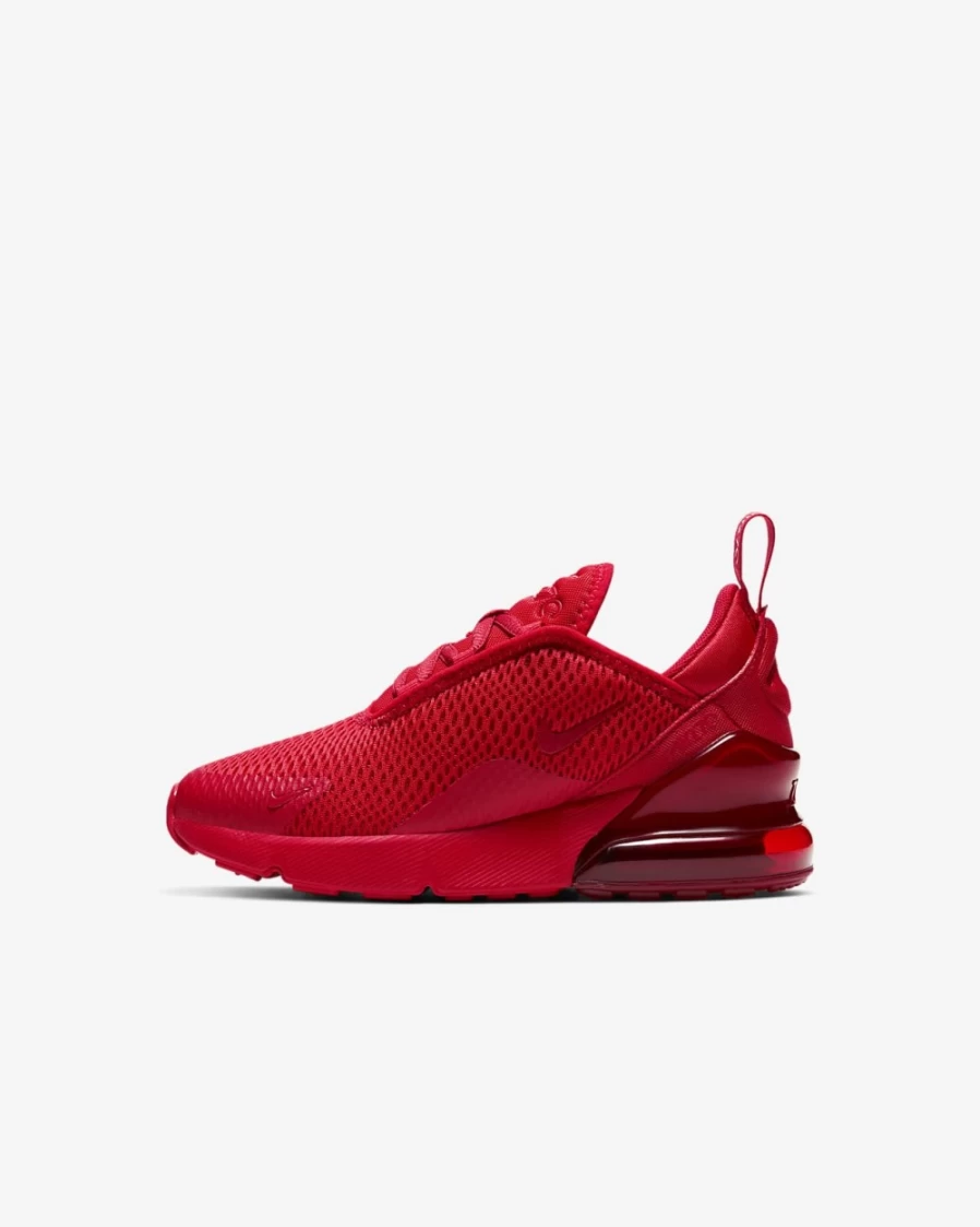 Nike Air Max 270 RF Kids' Shoes - University Red/Black/University Red for Boys and Girls