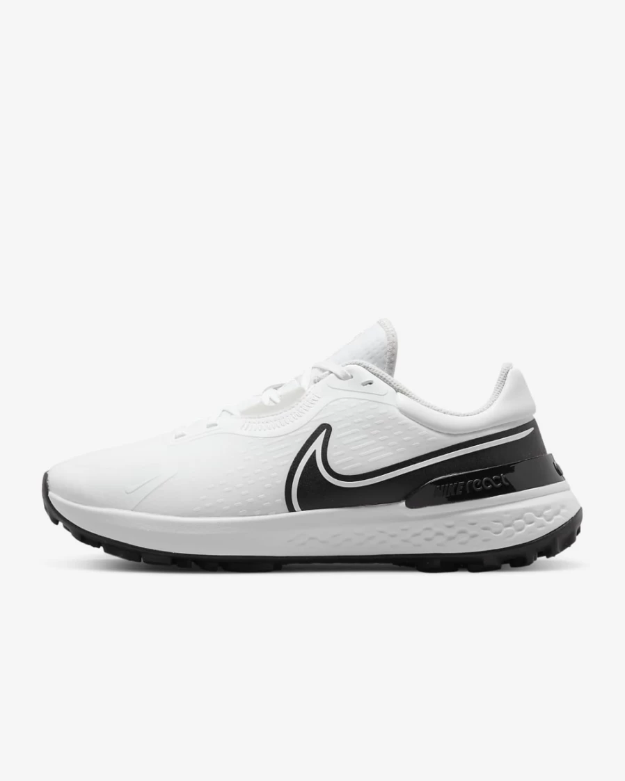 Nike Infinity Pro 2 Men's Wide Golf Shoes - White/Photon Dust/Igloo/Black