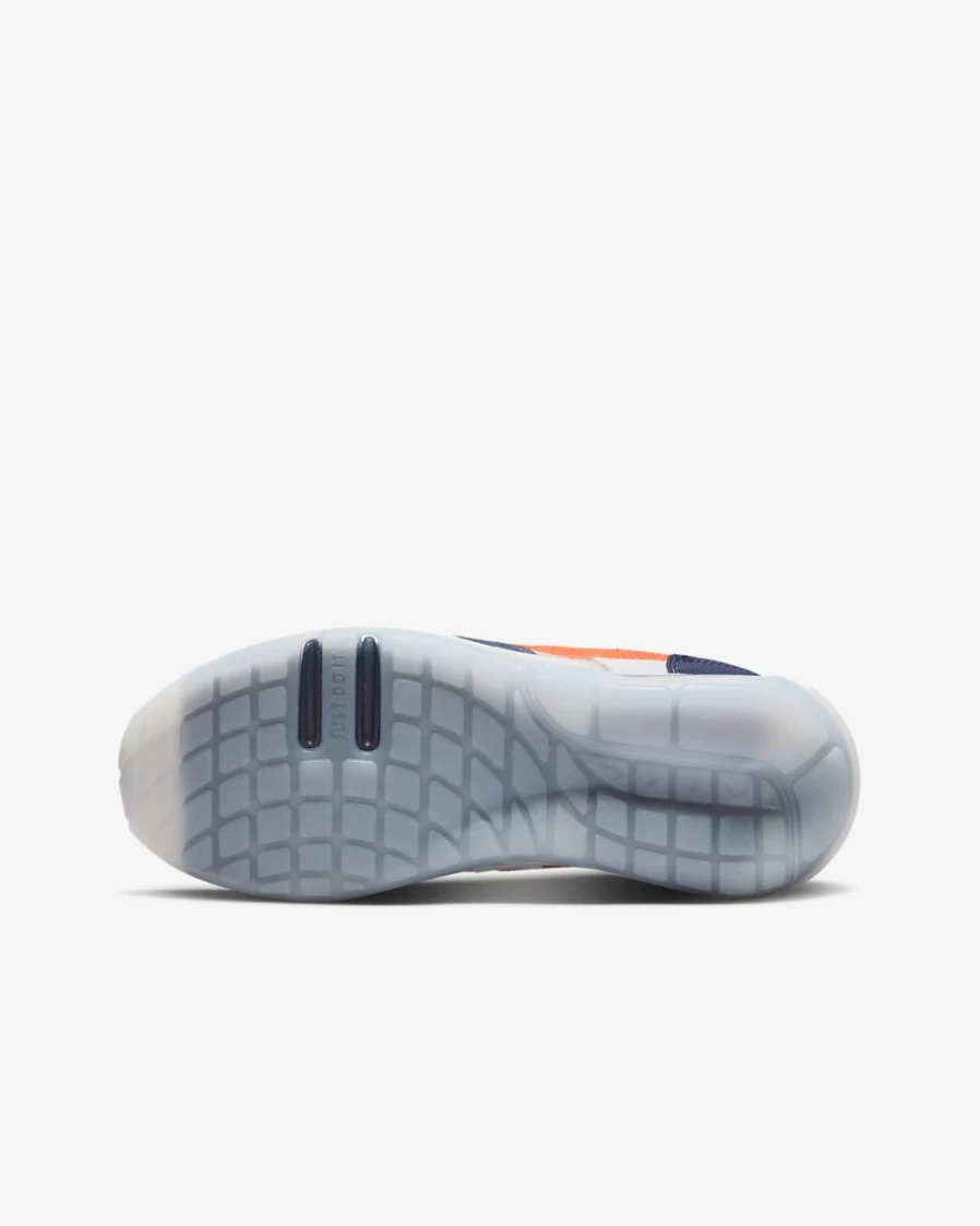Nike Air Max Motif Big Kids' Sneakers - Light Bone/Midnight Navy/Summit White/Bright Crimson - Unisex Boys & Girls Running Shoes