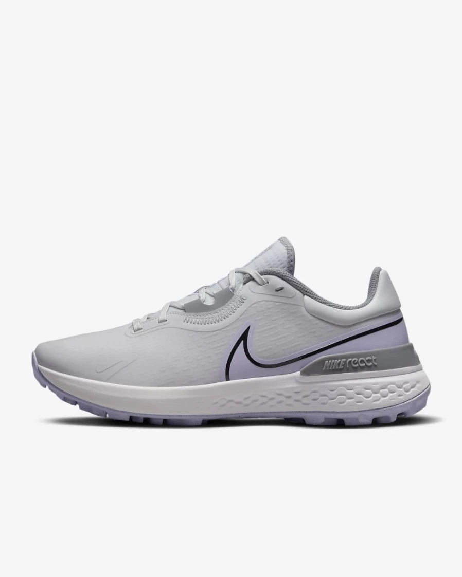 Nike Infinity Pro 2 Men's Wide Golf Shoes in Photon Dust/Violet Frost/Particle Grey/Black