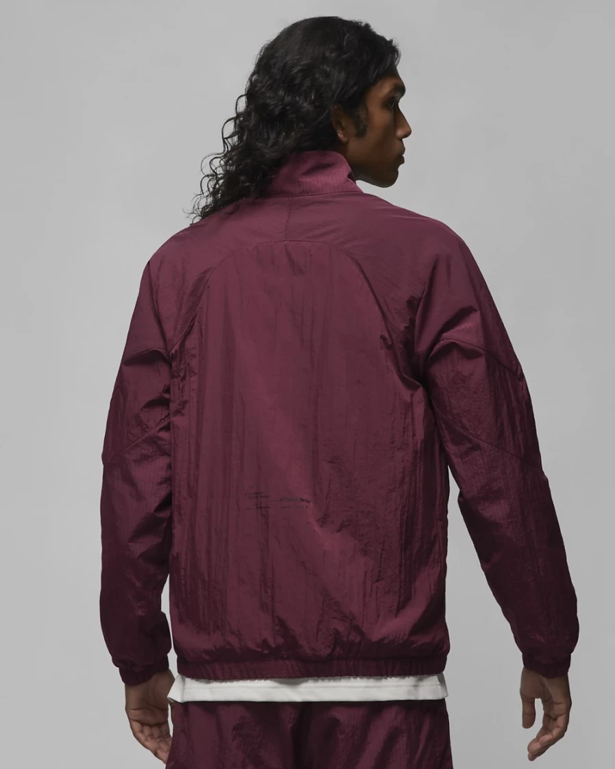 Nike Jordan 23 Engineered Men's Jacket in Cherrywood Red - Official Men's Athletic Outerwear