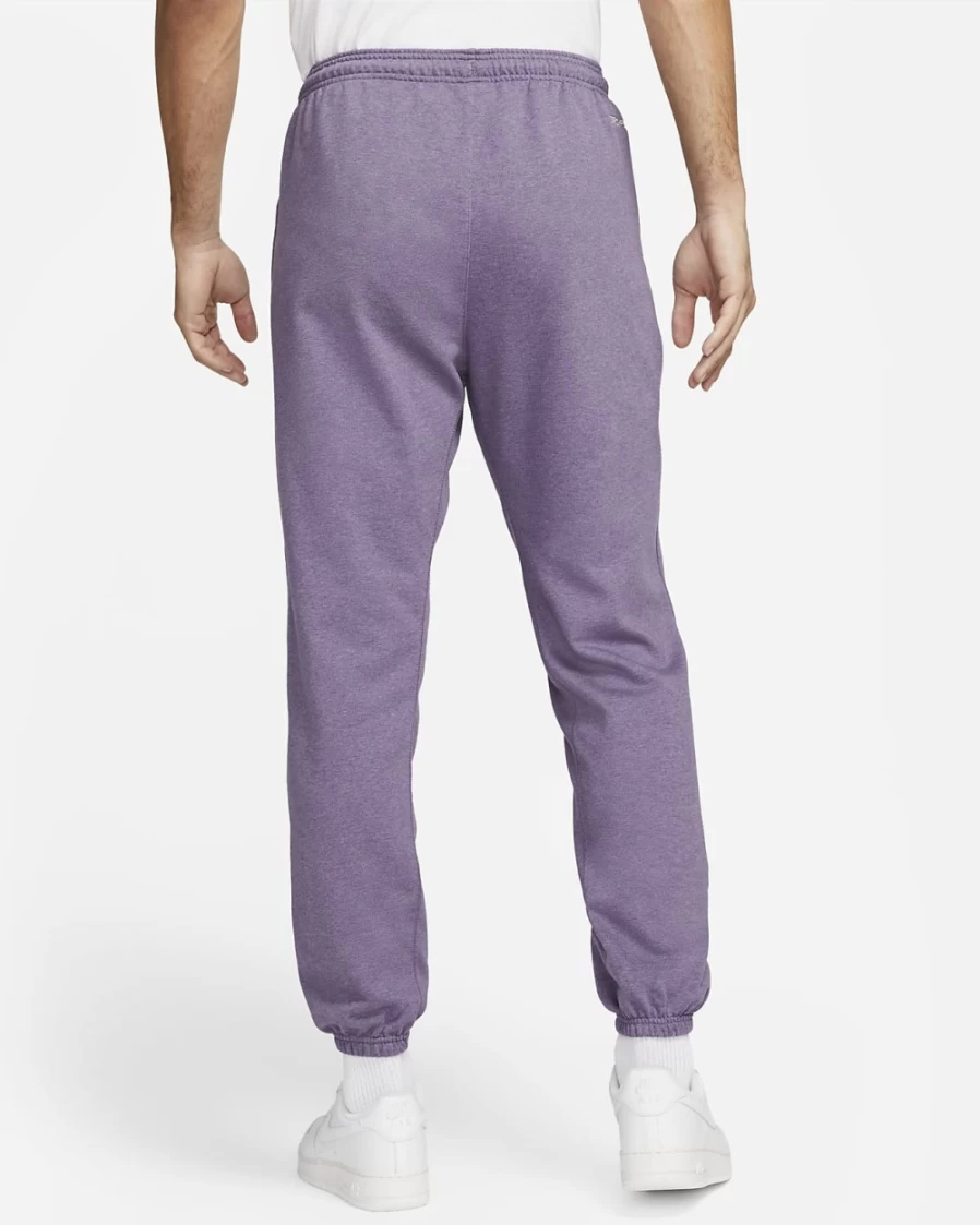 Nike Dri-FIT Standard Issue Men's Basketball Pants - Canyon Purple/Heather/Pale Ivory