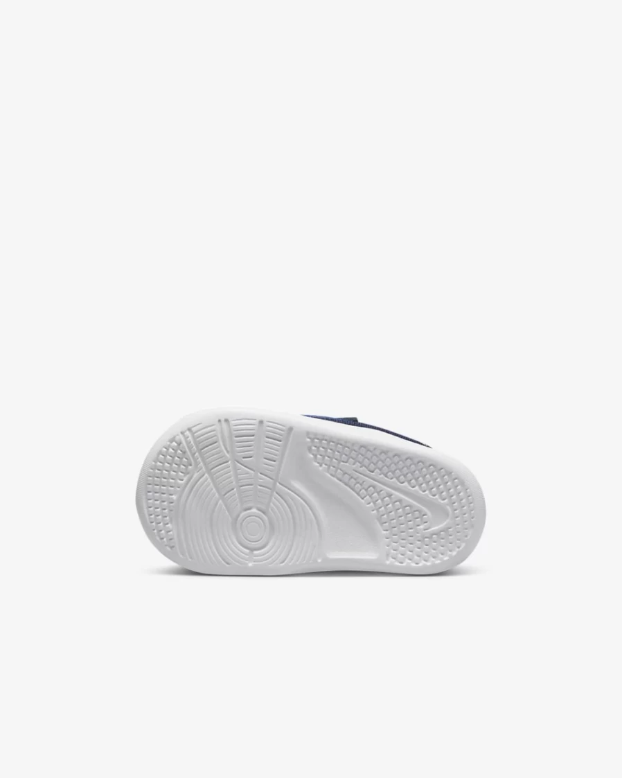 Nike Omni Multi-Court Baby Toddler Shoes for Boys & Girls - Midnight Navy/Game Royal/White/Safety Orange Athletic Sneakers