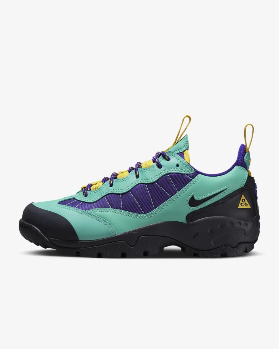 Nike ACG Air Mada Men's Light Menta/Electro Purple/Tour Yellow/Black Trail Running Shoes