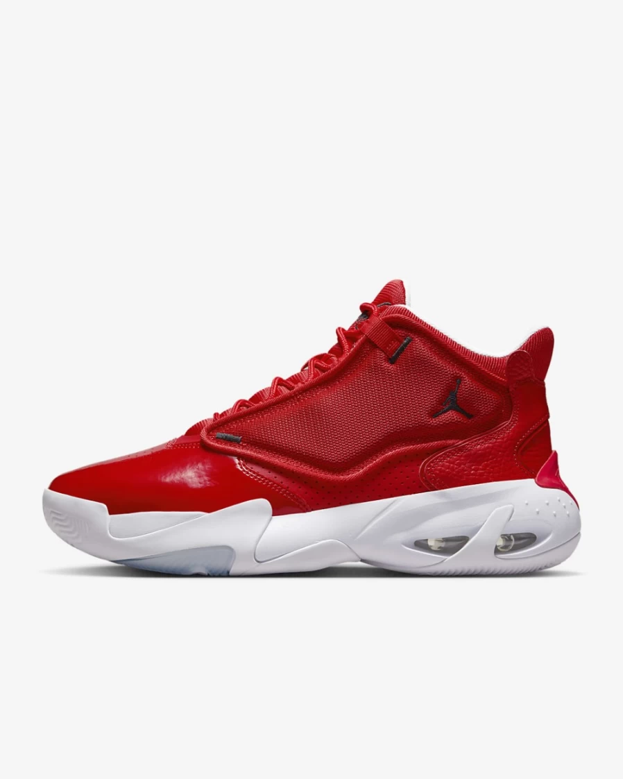 Nike Jordan Max Aura 4 Men's Shoes - University Red/White/Black Basketball Sneakers for Men