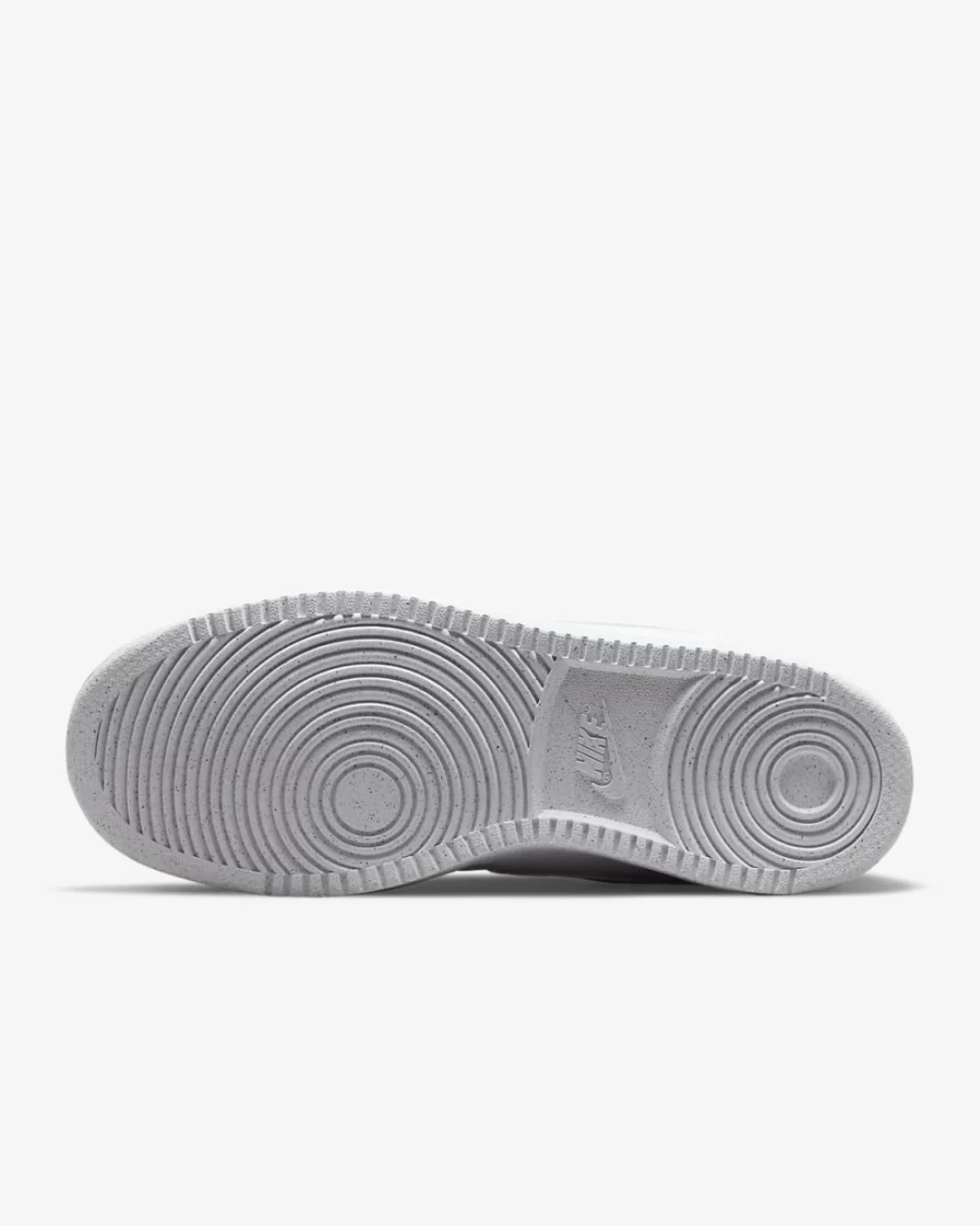 Nike Court Vision Mid Next Nature Men's White Sneakers - Classic White Basketball Shoes for Men