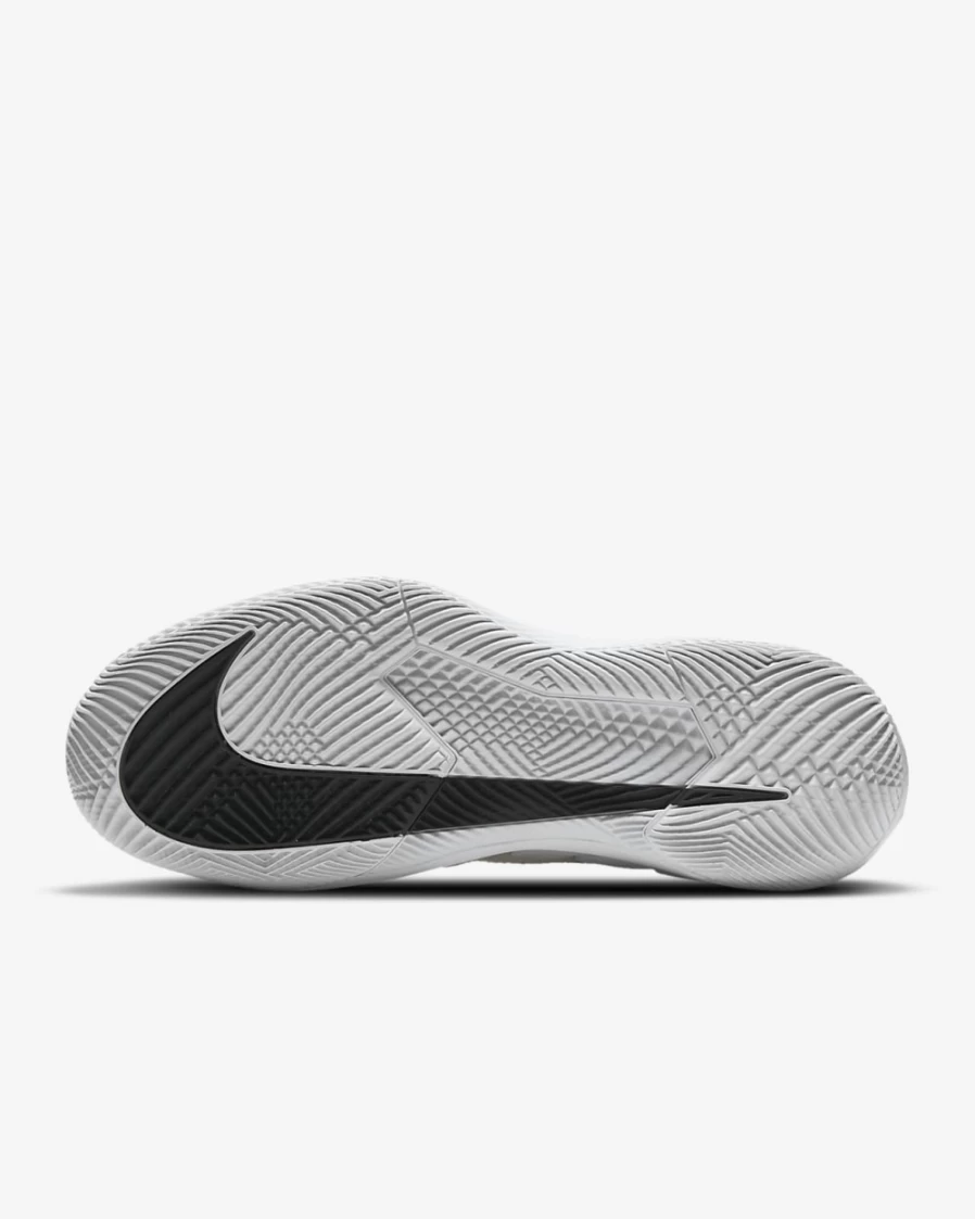 NikeCourt Air Zoom Vapor Pro Men's Tennis Shoes - White/Black - Hard Court Performance