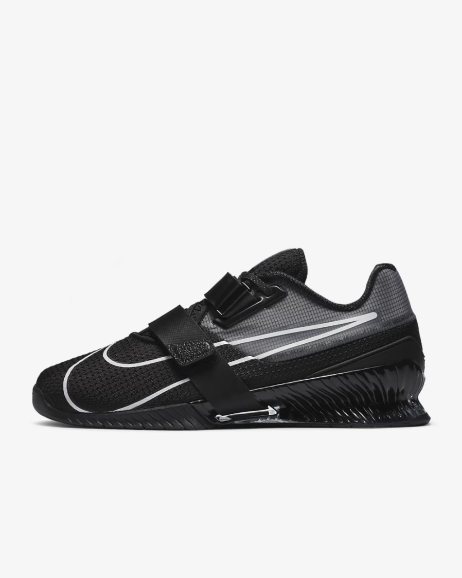 Nike Romaleos 4 Men's Training Shoes - Black/Black/White