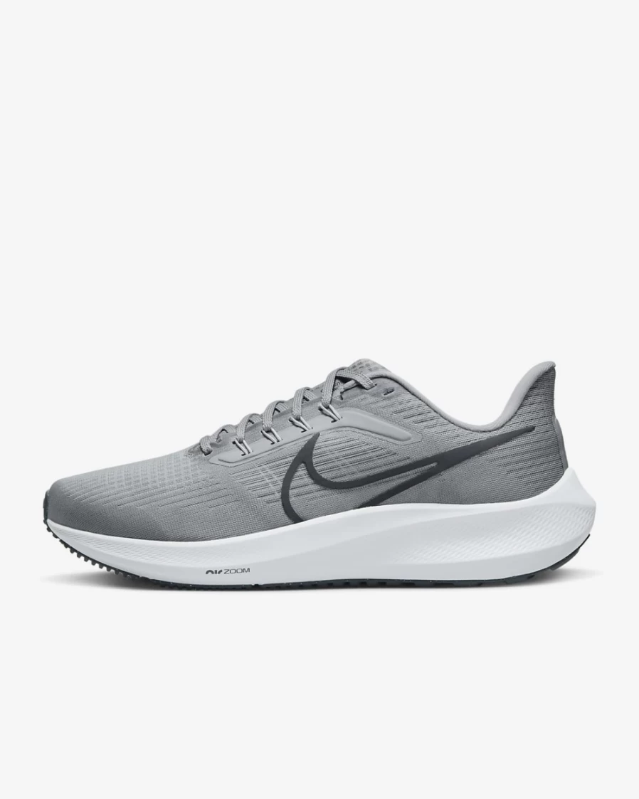 Nike Pegasus 39 Men's Road Running Shoes - Particle Grey/Light Smoke Grey/Grey Fog/Off Noir