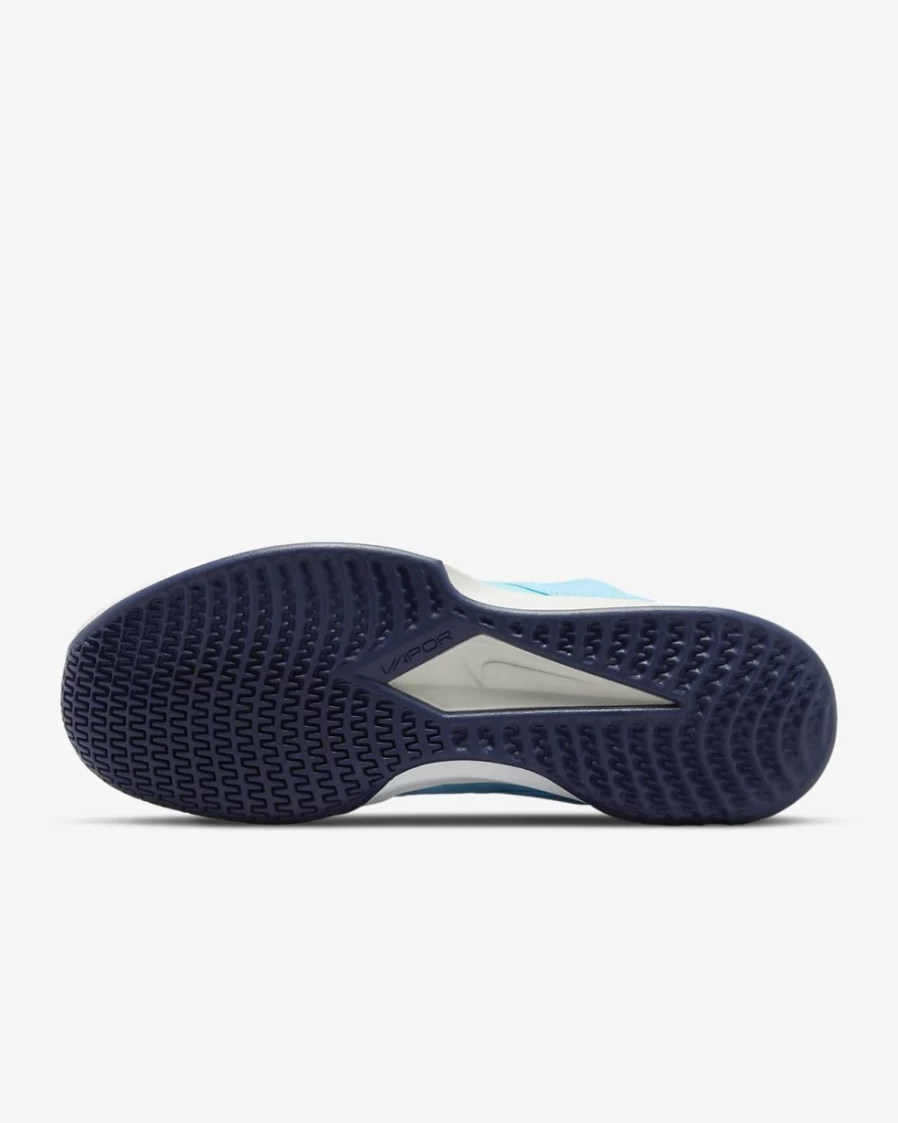 NikeCourt Vapor Lite Men's Tennis Shoes - Blue Chill/Phantom/White/Midnight Navy - Hard Court Training & Match Footwear